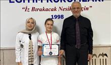 ŞİİR YARIŞMASINDA İLÇE BİRİNCİLİĞİ